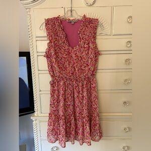 Gypsies & Moondust Pink Floral Dress
